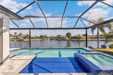 Stunning New Construction Home on Gulf-Access Canal with Canal on Royal Tee Country Club in Florida - for sale on GolfHomes.com, golf home, golf lot