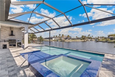 Stunning New Construction Home on Gulf-Access Canal with Canal on Royal Tee Country Club in Florida - for sale on GolfHomes.com, golf home, golf lot