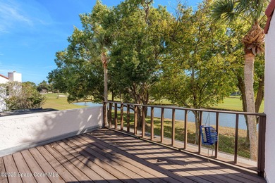 Spectacular lake, golf course, and tree-lined views! A welcoming on Suntree Country Club in Florida - for sale on GolfHomes.com, golf home, golf lot