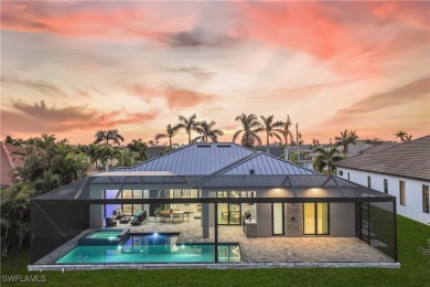 Stunning New Construction Home on Gulf-Access Canal with Canal on Royal Tee Country Club in Florida - for sale on GolfHomes.com, golf home, golf lot