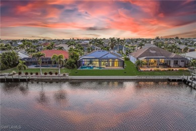 Stunning New Construction Home on Gulf-Access Canal with Canal on Royal Tee Country Club in Florida - for sale on GolfHomes.com, golf home, golf lot