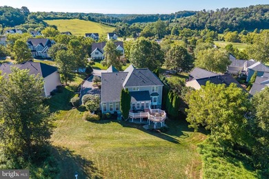This former builders model home is resplendent with the stylish on Broad Run Golfers Club in Pennsylvania - for sale on GolfHomes.com, golf home, golf lot