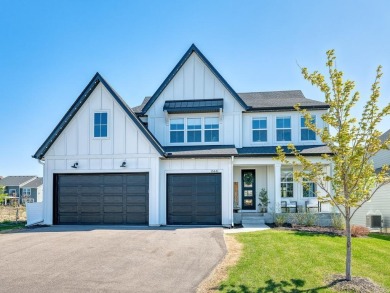 Step into this stunning 2022-built two-story gem that offers on Sundance Golf and Bowl in Minnesota - for sale on GolfHomes.com, golf home, golf lot