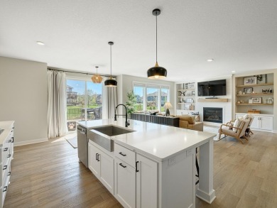 Step into this stunning 2022-built two-story gem that offers on Sundance Golf and Bowl in Minnesota - for sale on GolfHomes.com, golf home, golf lot