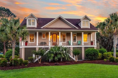 This immaculate custom home offers a blend of luxury, comfort on Kiawah Island Resort - Oak Point in South Carolina - for sale on GolfHomes.com, golf home, golf lot