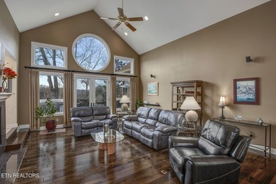 CAPTIVATING VIEWS of Tellico Lake from the Foyer draw you into on Toqua Golf Course - Loudon County in Tennessee - for sale on GolfHomes.com, golf home, golf lot