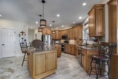 CAPTIVATING VIEWS of Tellico Lake from the Foyer draw you into on Toqua Golf Course - Loudon County in Tennessee - for sale on GolfHomes.com, golf home, golf lot