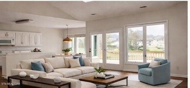 Wake up to shimmering lake views and end your day surrounded by on Tanasi Golf Course in Tennessee - for sale on GolfHomes.com, golf home, golf lot