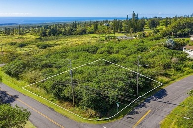 Nice corner lot on Wakea. Ocean views.Turn off of Kamaoa Rd onto on Discovery Harbour Golf Course in Hawaii - for sale on GolfHomes.com, golf home, golf lot