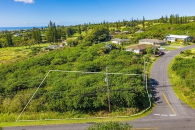 Nice corner lot on Wakea. Ocean views.Turn off of Kamaoa Rd onto on Discovery Harbour Golf Course in Hawaii - for sale on GolfHomes.com, golf home, golf lot