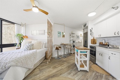 Thoughtfully upgraded studio in the King Tower at Liliuokalani on Ala Wai Golf Course in Hawaii - for sale on GolfHomes.com, golf home, golf lot