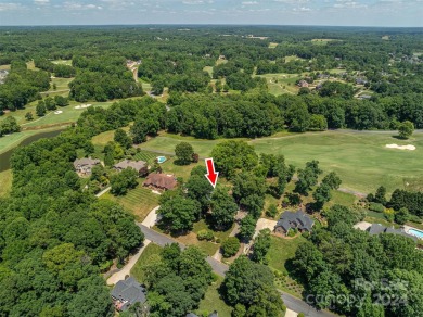 This gorgeous sprawling 1.5 story home is located in the premier on Rock Barn Golf and Spa in North Carolina - for sale on GolfHomes.com, golf home, golf lot