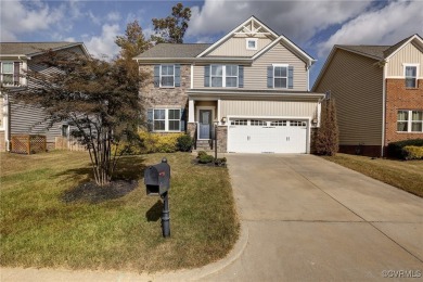 Exuding style and charm, this Craftsman style two-story home is on The Brookwoods Golf Club in Virginia - for sale on GolfHomes.com, golf home, golf lot