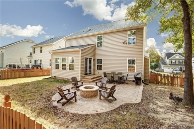 Exuding style and charm, this Craftsman style two-story home is on The Brookwoods Golf Club in Virginia - for sale on GolfHomes.com, golf home, golf lot