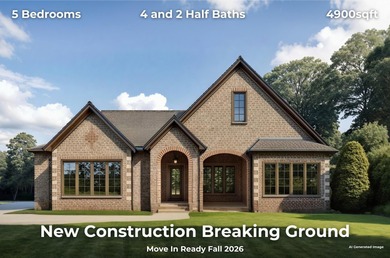 NEW CONSTRUCTION - BREAKING GROUND! Move-in ready Fall 2026! on Black Creek Club in Tennessee - for sale on GolfHomes.com, golf home, golf lot