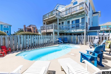 Stunning Semi-Oceanfront Retreat at 604 Saltspray Court, Corolla on The Currituck Golf Club in North Carolina - for sale on GolfHomes.com, golf home, golf lot