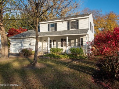 This beautifully maintained 4-bedroom, 2.5-bath single-family on Wolferts Roost Country Club in New York - for sale on GolfHomes.com, golf home, golf lot