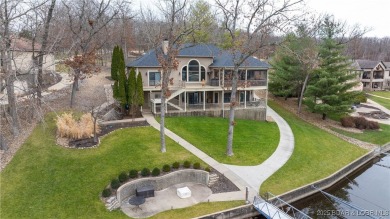 Discover the ultimate lakefront lifestyle in this stunning home on The Club At Porto Cima in Missouri - for sale on GolfHomes.com, golf home, golf lot