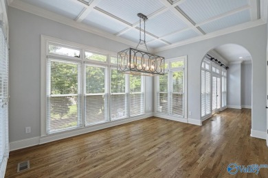 Exceptional luxury living in this stunning 5-bedroom, 7-bath on Hampton Cove Golf Course in Alabama - for sale on GolfHomes.com, golf home, golf lot