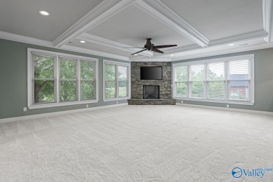 Exceptional luxury living in this stunning 5-bedroom, 7-bath on Hampton Cove Golf Course in Alabama - for sale on GolfHomes.com, golf home, golf lot