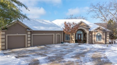 Discover the ultimate lakefront lifestyle in this stunning home on The Club At Porto Cima in Missouri - for sale on GolfHomes.com, golf home, golf lot