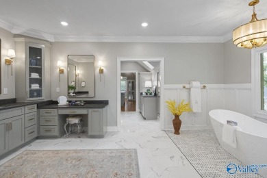Exceptional luxury living in this stunning 5-bedroom, 7-bath on Hampton Cove Golf Course in Alabama - for sale on GolfHomes.com, golf home, golf lot