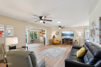 Priced to sell! This fully renovated gemini twin is ready for on Sun City Lakes West and East in Arizona - for sale on GolfHomes.com, golf home, golf lot