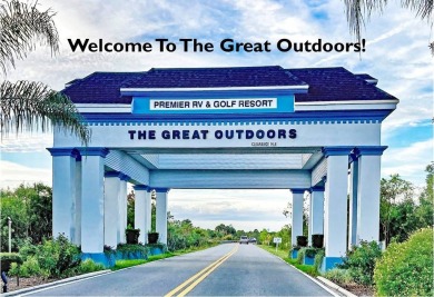 Nicely shaded Oak Cove Road RV property, including a storage on The Great Outdoors Golf and Country Club in Florida - for sale on GolfHomes.com, golf home, golf lot