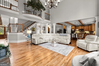 Exquisite Executive Brick Home with Backyard Oasis in Apalachee on Trophy Club of Apalachee in Georgia - for sale on GolfHomes.com, golf home, golf lot