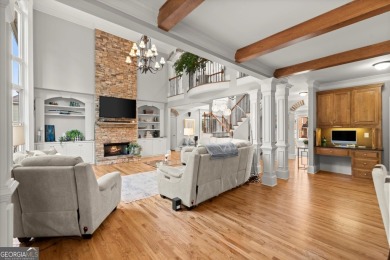 Exquisite Executive Brick Home with Backyard Oasis in Apalachee on Trophy Club of Apalachee in Georgia - for sale on GolfHomes.com, golf home, golf lot