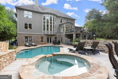 Exquisite Executive Brick Home with Backyard Oasis in Apalachee on Trophy Club of Apalachee in Georgia - for sale on GolfHomes.com, golf home, golf lot