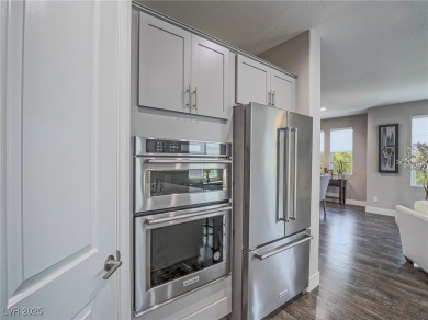Distinguished 3-story brownstone-style townhome on a premium on Reflection Bay Golf Club in Nevada - for sale on GolfHomes.com, golf home, golf lot