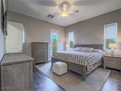 Distinguished 3-story brownstone-style townhome on a premium on Reflection Bay Golf Club in Nevada - for sale on GolfHomes.com, golf home, golf lot