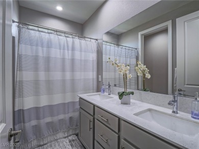 Distinguished 3-story brownstone-style townhome on a premium on Reflection Bay Golf Club in Nevada - for sale on GolfHomes.com, golf home, golf lot