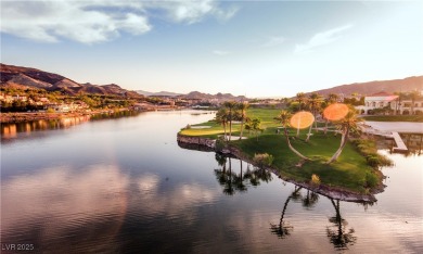 Distinguished 3-story brownstone-style townhome on a premium on Reflection Bay Golf Club in Nevada - for sale on GolfHomes.com, golf home, golf lot
