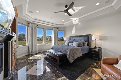 Strikingly situated in the gated community of Buffalo Ridge on Country Club at Castle Pines in Colorado - for sale on GolfHomes.com, golf home, golf lot