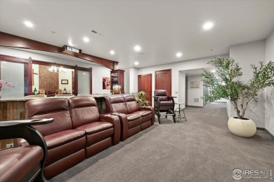 Strikingly situated in the gated community of Buffalo Ridge on Country Club at Castle Pines in Colorado - for sale on GolfHomes.com, golf home, golf lot