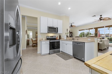 Beautifully maintained 2 bedroom + den, 2 full bath pool home on Westminster Golf Club in Florida - for sale on GolfHomes.com, golf home, golf lot