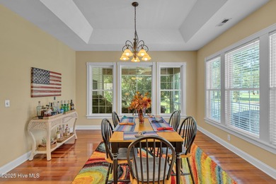 Welcome home! This 3-bedroom, 2.5-bath house sits under a canopy on The Carolina Club in North Carolina - for sale on GolfHomes.com, golf home, golf lot