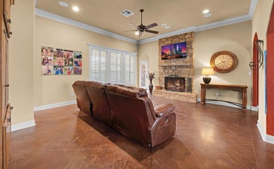 This 4-bedroom, 2.5-bathroom home features a spacious living on Twin Rivers Golf Club in Texas - for sale on GolfHomes.com, golf home, golf lot