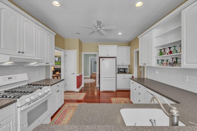 Welcome home! This 3-bedroom, 2.5-bath house sits under a canopy on The Carolina Club in North Carolina - for sale on GolfHomes.com, golf home, golf lot