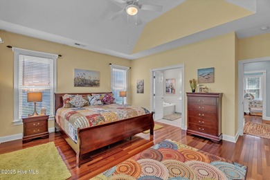 Welcome home! This 3-bedroom, 2.5-bath house sits under a canopy on The Carolina Club in North Carolina - for sale on GolfHomes.com, golf home, golf lot