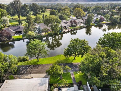 Discover this stunning single-level waterfront condo on Lake on Plantation Country Club in Idaho - for sale on GolfHomes.com, golf home, golf lot