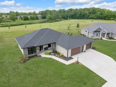 Welcome to this custom-built ranch on Bridgewater's 12th hole on Bridgewater Golf Club in Indiana - for sale on GolfHomes.com, golf home, golf lot