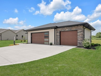 Welcome to this custom-built ranch on Bridgewater's 12th hole on Bridgewater Golf Club in Indiana - for sale on GolfHomes.com, golf home, golf lot