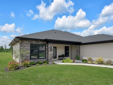 Welcome to this custom-built ranch on Bridgewater's 12th hole on Bridgewater Golf Club in Indiana - for sale on GolfHomes.com, golf home, golf lot