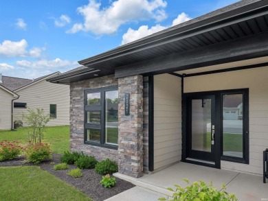 Welcome to this custom-built ranch on Bridgewater's 12th hole on Bridgewater Golf Club in Indiana - for sale on GolfHomes.com, golf home, golf lot