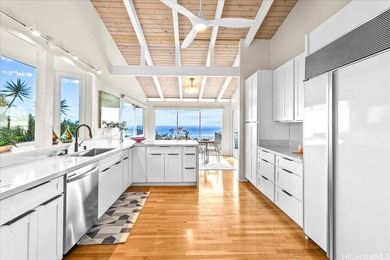 HUGE Ocean View low on the hill. Unobstructed. No roofs. Just on Waialae Country Club in Hawaii - for sale on GolfHomes.com, golf home, golf lot