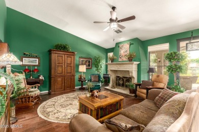 Beautiful Single Story Marbella model located off the 6th green on Sun Lakes Country Club in Arizona - for sale on GolfHomes.com, golf home, golf lot