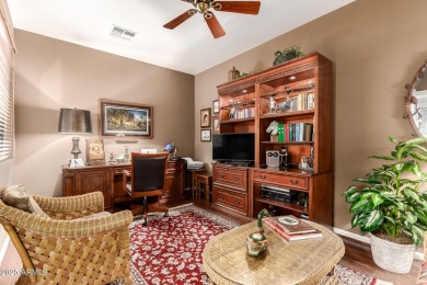 Beautiful Single Story Marbella model located off the 6th green on Sun Lakes Country Club in Arizona - for sale on GolfHomes.com, golf home, golf lot
